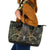 Skull Deer Hunting Camouflage Pattern Leather Tote Bag Rustic Hunting Metal Mesh Background Art - Wonder Print Shop