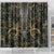 Skull Deer Hunting Camouflage Pattern Shower Curtain Rustic Hunting Metal Mesh Background Art - Wonder Print Shop