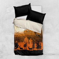 Father And Son Deer Hunting Bedding Set Best Buckin Daddy Ever - Wonder Print Shop