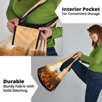 Father And Son Deer Hunting Grocery Bag Best Buckin Daddy Ever - Wonder Print Shop