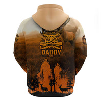 Father And Son Deer Hunting Hoodie Best Buckin Daddy Ever - Wonder Print Shop