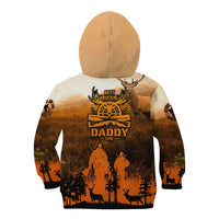 Father And Son Deer Hunting Kid Hoodie Best Buckin Daddy Ever - Wonder Print Shop