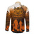 Father And Son Deer Hunting Long Sleeve Button Shirt Best Buckin Daddy Ever - Wonder Print Shop