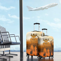 Father And Son Deer Hunting Luggage Cover Best Buckin Daddy Ever - Wonder Print Shop