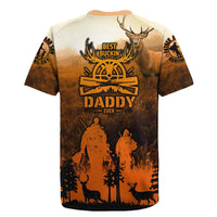 Father And Son Deer Hunting Rugby Jersey Best Buckin Daddy Ever - Wonder Print Shop