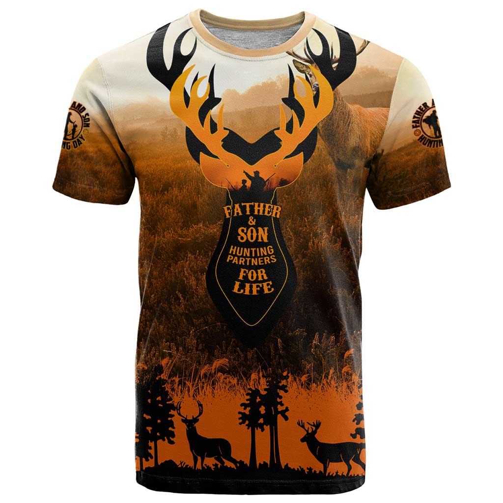 Father And Son Deer Hunting T Shirt Best Buckin Daddy Ever - Wonder Print Shop