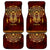 Personalized Anubis Car Mats Ancient Egyptian Pattern In Red - Wonder Print Shop