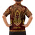 Personalized Anubis Family Matching Long Sleeve Bodycon Dress and Hawaiian Shirt Ancient Egyptian Pattern In Red