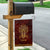 Personalized Anubis Garden Flag Ancient Egyptian Pattern In Red - Wonder Print Shop
