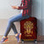 Personalized Anubis Luggage Cover Ancient Egyptian Pattern In Red - Wonder Print Shop