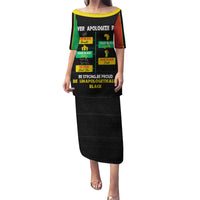 Never Apologize For Your Pride Puletasi African Black History - Wonder Print Shop