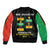 Never Apologize For Your Pride Sleeve Zip Bomber Jacket African Black History - Wonder Print Shop