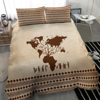 Root Africa Bedding Set African Map - Wonder Print Shop