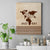 Root Africa Canvas Wall Art African Map - Wonder Print Shop