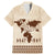 Root Africa Family Matching Mermaid Dress and Hawaiian Shirt African Map - Wonder Print Shop