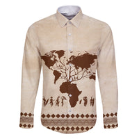 Root Africa Family Matching Puletasi and Hawaiian Shirt African Map - Wonder Print Shop