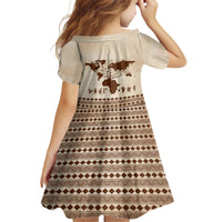 Root Africa Family Matching Summer Maxi Dress and Hawaiian Shirt African Map - Wonder Print Shop