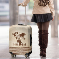 Root Africa Luggage Cover African Map - Wonder Print Shop