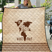 Root Africa Quilt African Map - Wonder Print Shop