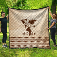 Root Africa Quilt African Map - Wonder Print Shop