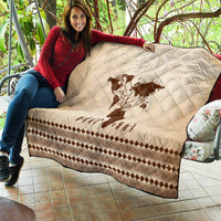 Root Africa Quilt African Map - Wonder Print Shop