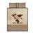 Root Africa Quilt Bed Set African Map - Wonder Print Shop