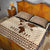 Root Africa Quilt Bed Set African Map - Wonder Print Shop