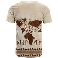 Root Africa T Shirt African Map - Wonder Print Shop