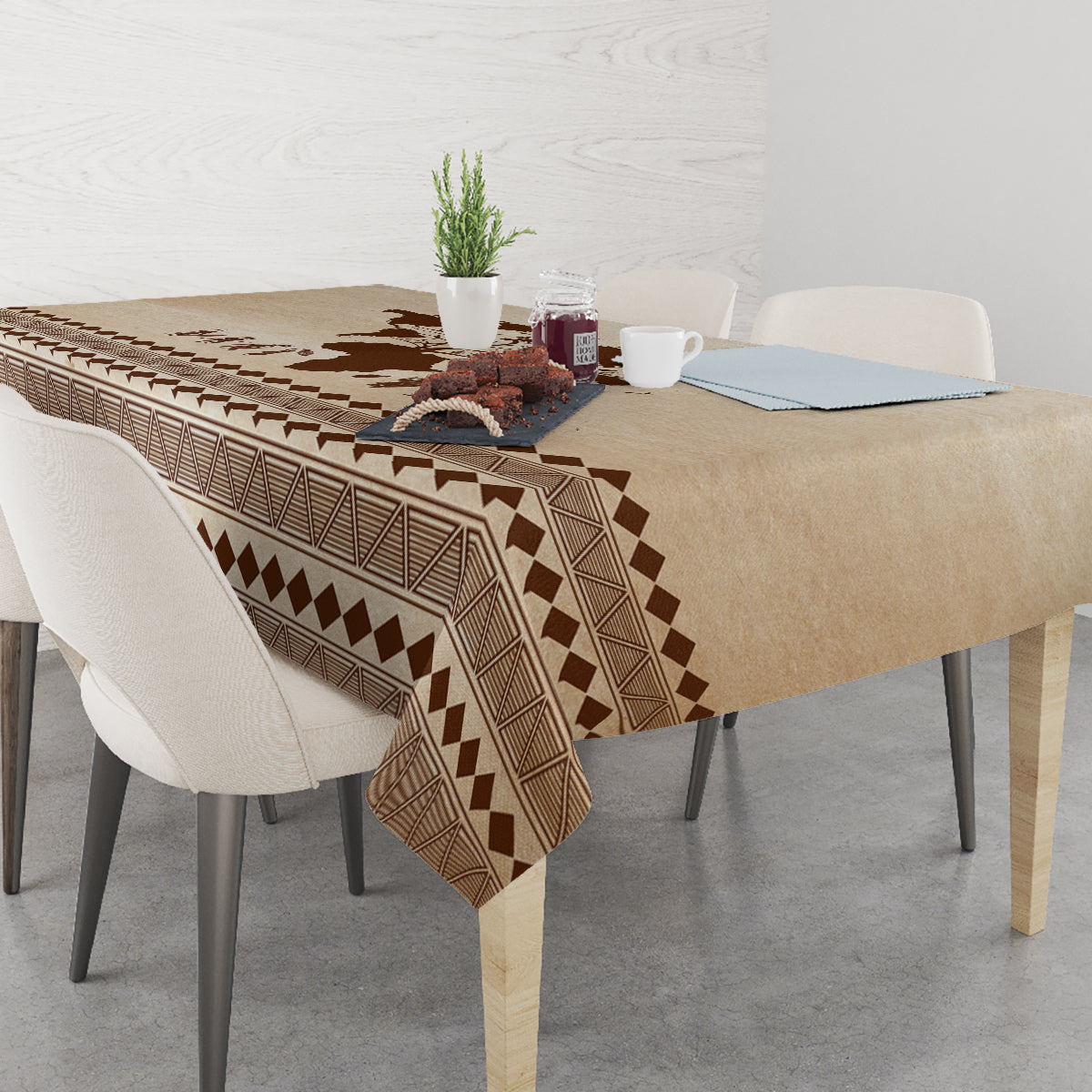 Root Africa Tablecloth African Map - Wonder Print Shop