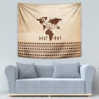 Root Africa Tapestry African Map - Wonder Print Shop