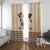 Root Africa Window Curtain African Map - Wonder Print Shop