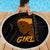 Personalized Beautiful Black Girl Beach Blanket Women Africa