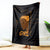 Personalized Beautiful Black Girl Blanket Women Africa