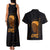 Personalized Beautiful Black Girl Couples Matching Tank Maxi Dress and Hawaiian Shirt Women Africa - Wonder Print Shop