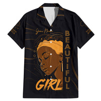 Personalized Beautiful Black Girl Family Matching Mermaid Dress and Hawaiian Shirt Women Africa - Wonder Print Shop