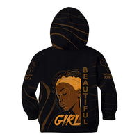 Personalized Beautiful Black Girl Kid Hoodie Women Africa - Wonder Print Shop