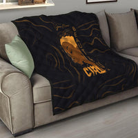 Personalized Beautiful Black Girl Quilt Women Africa - Wonder Print Shop