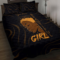 Personalized Beautiful Black Girl Quilt Bed Set Women Africa - Wonder Print Shop