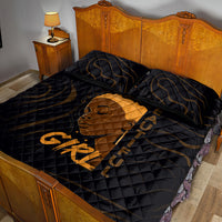 Personalized Beautiful Black Girl Quilt Bed Set Women Africa - Wonder Print Shop