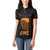 Personalized Beautiful Black Girl Women Polo Shirt Women Africa - Wonder Print Shop