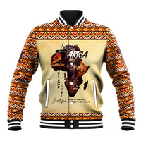 Personalized Love Africa Baseball Jacket Black Girl Beautiful - Wonder Print Shop