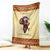 Personalized Love Africa Blanket Black Girl Beautiful