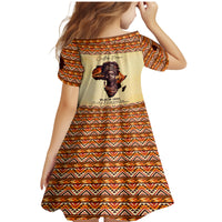 Personalized Love Africa Family Matching Mermaid Dress and Hawaiian Shirt Black Girl Beautiful - Wonder Print Shop