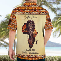 Personalized Love Africa Hawaiian Shirt Black Girl Beautiful - Wonder Print Shop