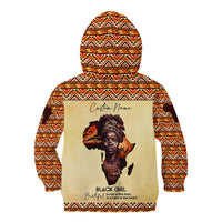 Personalized Love Africa Kid Hoodie Black Girl Beautiful - Wonder Print Shop