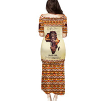 Personalized Love Africa Puletasi Black Girl Beautiful - Wonder Print Shop