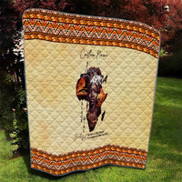 Personalized Love Africa Quilt Black Girl Beautiful - Wonder Print Shop