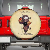 Personalized Love Africa Spare Tire Cover Black Girl Beautiful - Wonder Print Shop