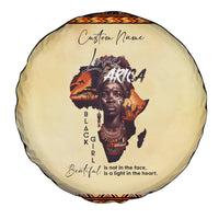 Personalized Love Africa Spare Tire Cover Black Girl Beautiful - Wonder Print Shop