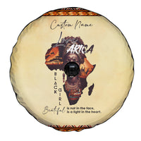 Personalized Love Africa Spare Tire Cover Black Girl Beautiful - Wonder Print Shop